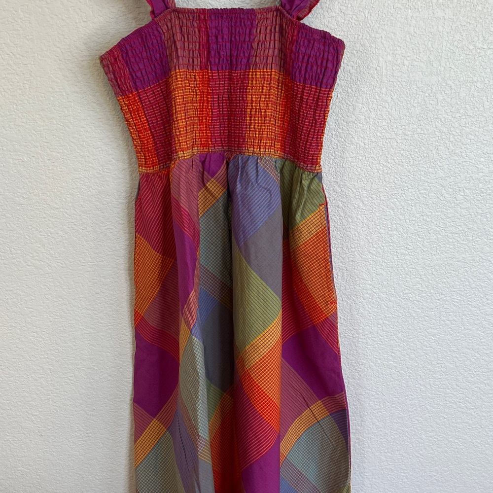 Time and Tru Multicolor Smocked Top - Picture 5 of 5